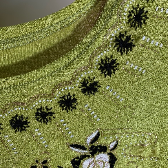 EUC T-C Fashion Stretchy Knit Top (XL) - Picture 5 of 6